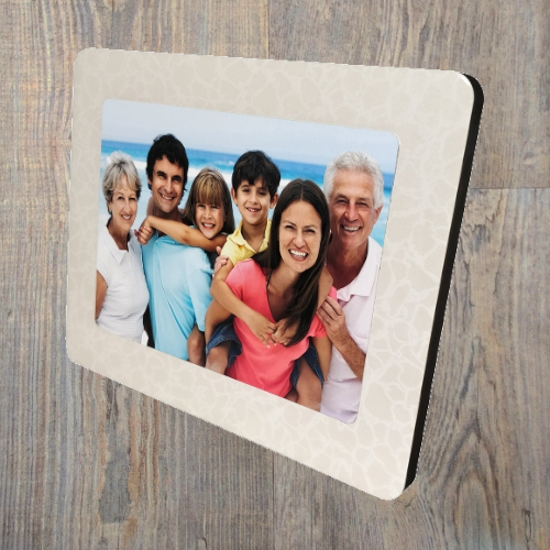Cadre photo rectangle glossy personnalisable