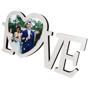 Cadre photo love glossy personnalisable