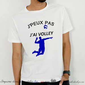 Tee-shirt sport - J'PEUX PAS J'AI VOLLEY Homme